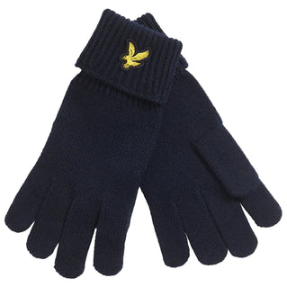 Lyle & Scott Cotton Mernio Gloves Dark Navy
