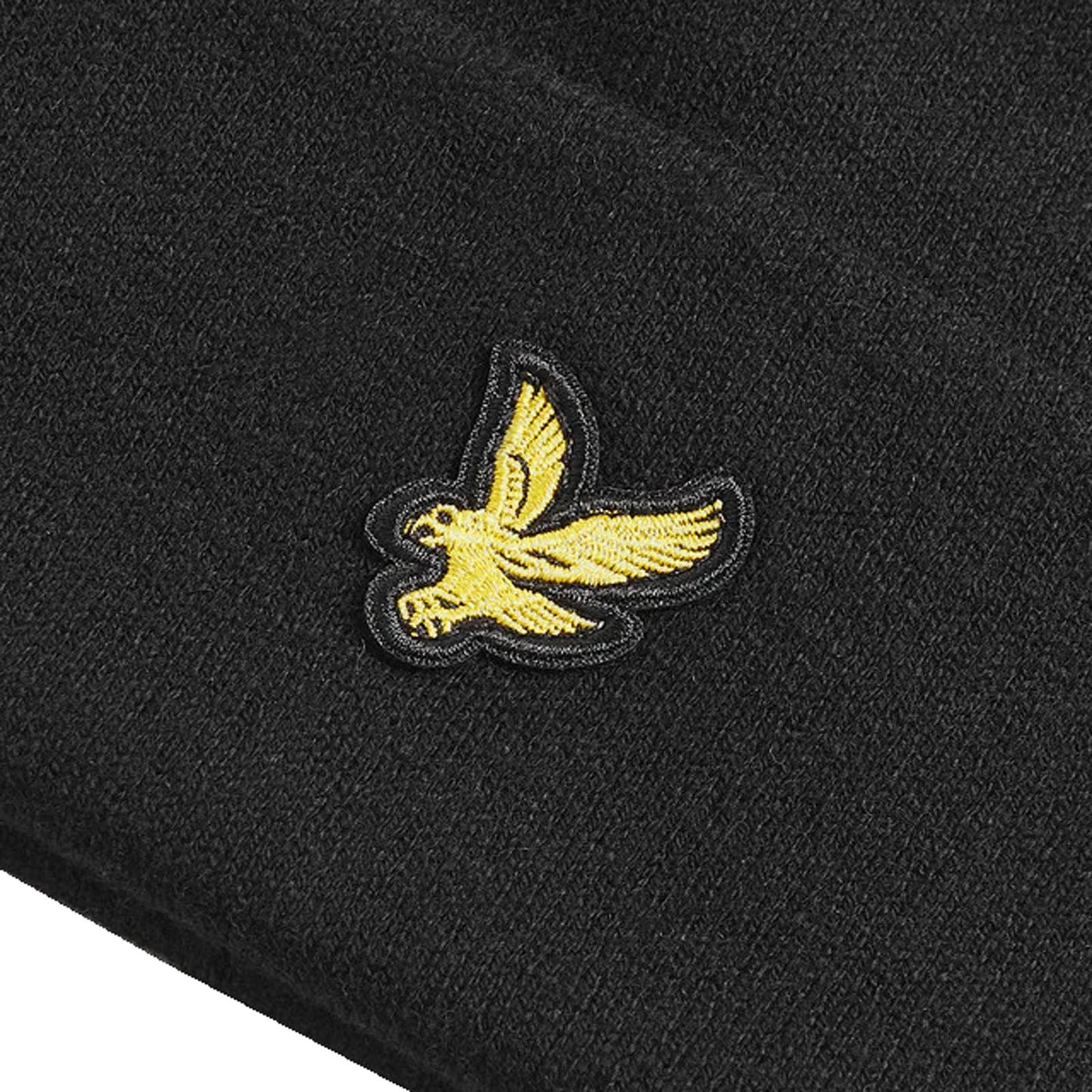 Lyle & Scott Cotton Mernio Beanie Jet Black
