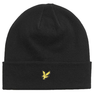 Lyle & Scott Cotton Mernio Beanie Jet Black