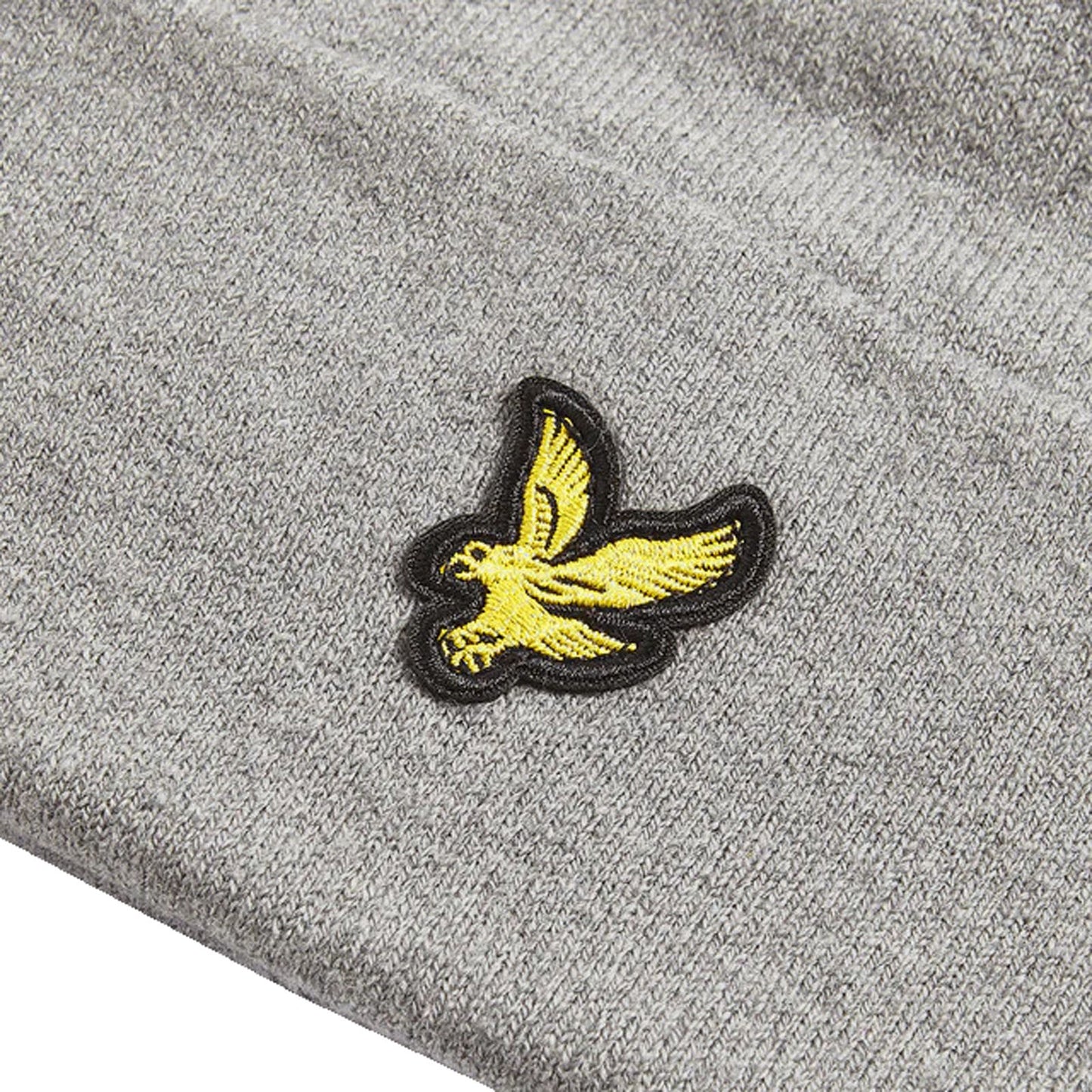 Lyle & Scott Cotton Mernio Beanie Mid Grey Marl