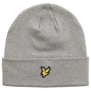 Lyle & Scott Cotton Mernio Beanie Mid Grey Marl