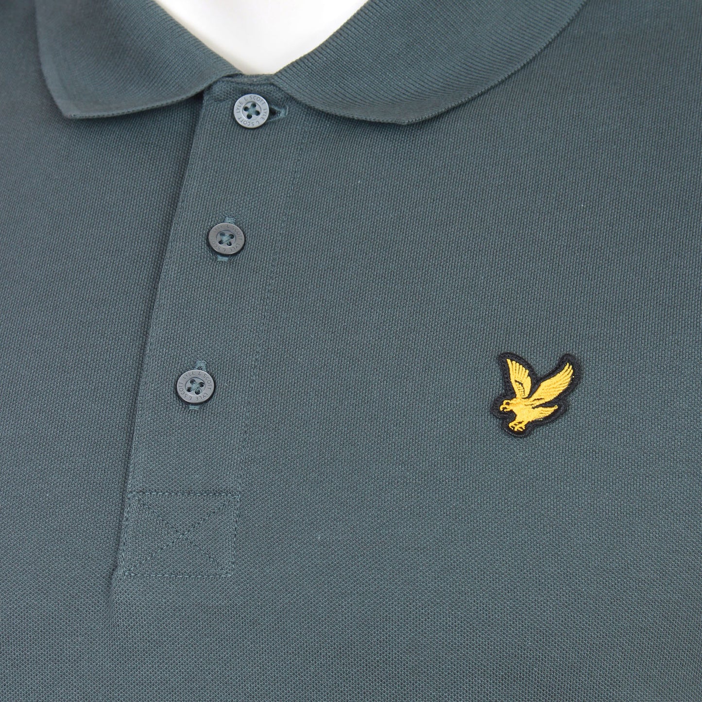 Lyle & Scott Plus Size Polo Shirt Deep Green