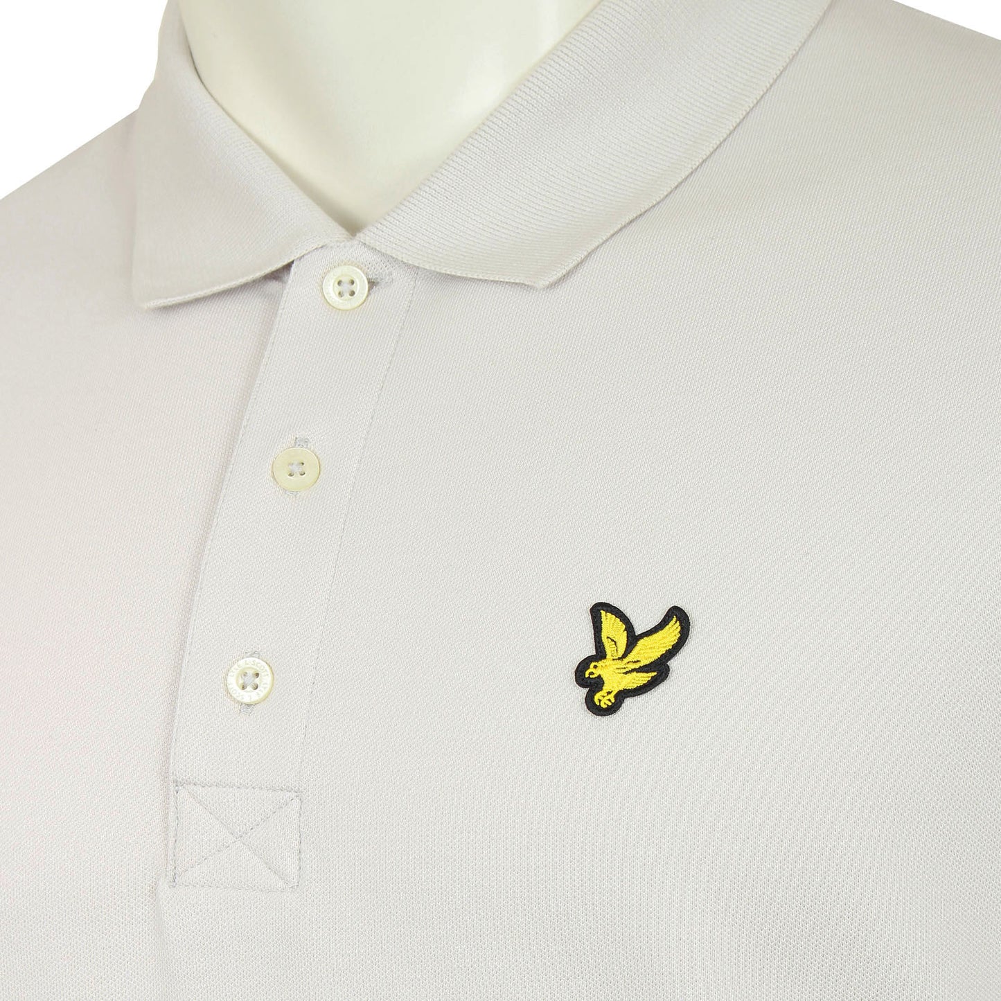 Lyle & Scott Plus Size Polo Shirt Light Mist