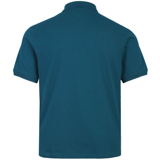 Lyle & Scott Plus Size Plain Polo Shirt Rich Teal