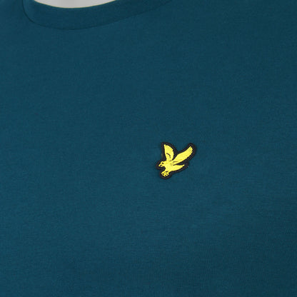 Lyle & Scott Plus Size Plain T-Shirt Rich Teal