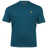 Lyle & Scott Plus Size Plain T-Shirt Rich Teal