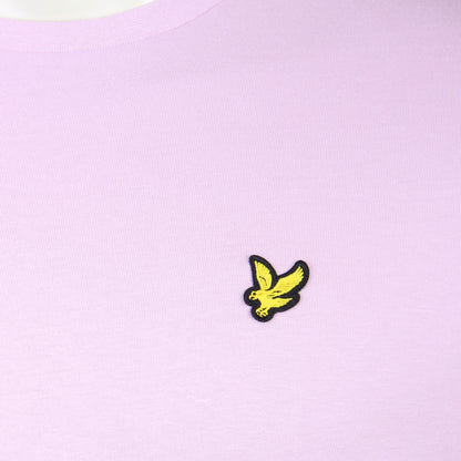 Lyle & Scott Plus Size Plain T-Shirt Pink Light
