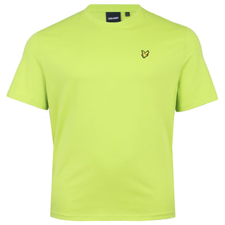 Lyle & Scott Plus Size Plain T-Shirt Vibrant Kiwi