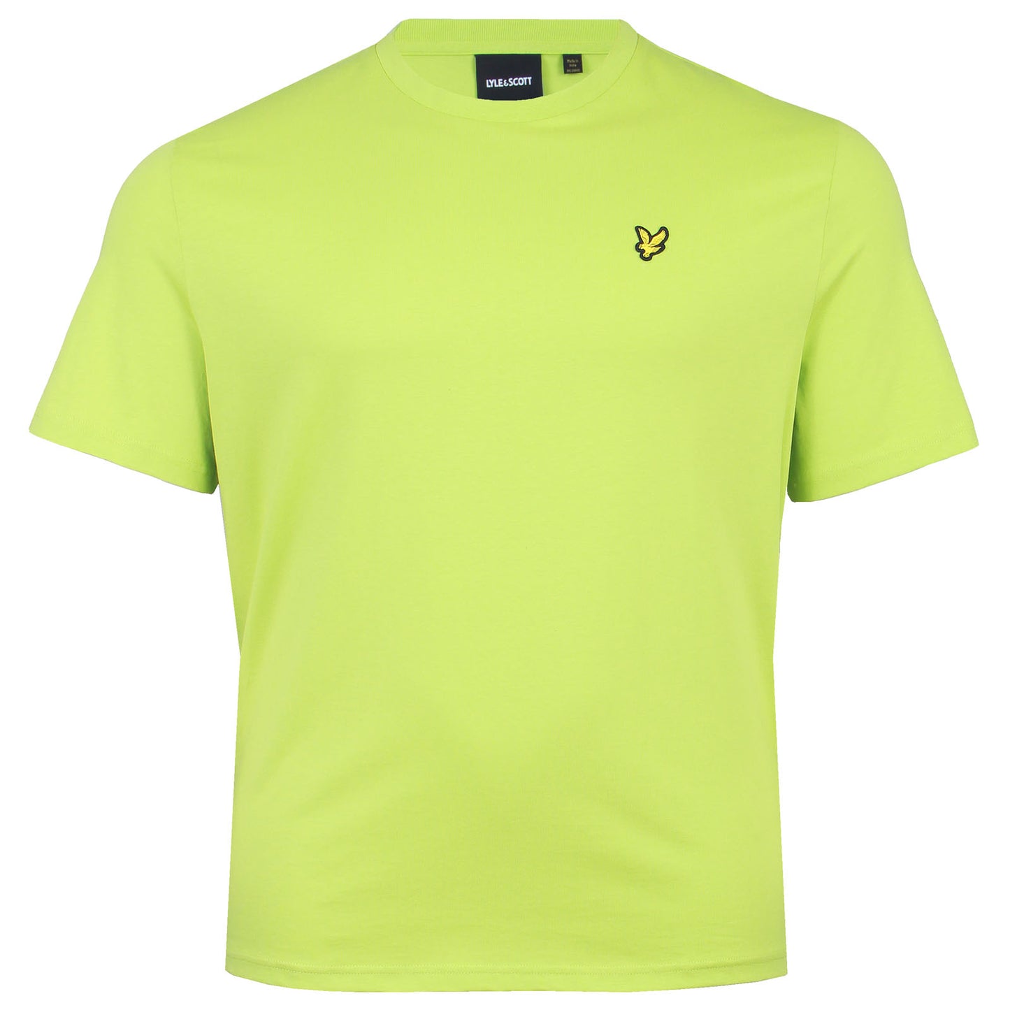 Lyle & Scott Plus Size Plain T-Shirt Vibrant Kiwi