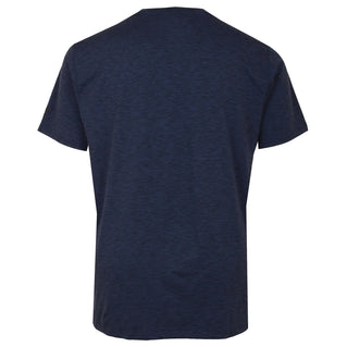 Kam Jeans Plus Size Active Performance Marl T-Shirt Indigo