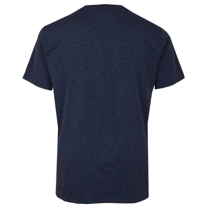 Kam Jeans Plus Size Active Performance Marl T-Shirt Indigo