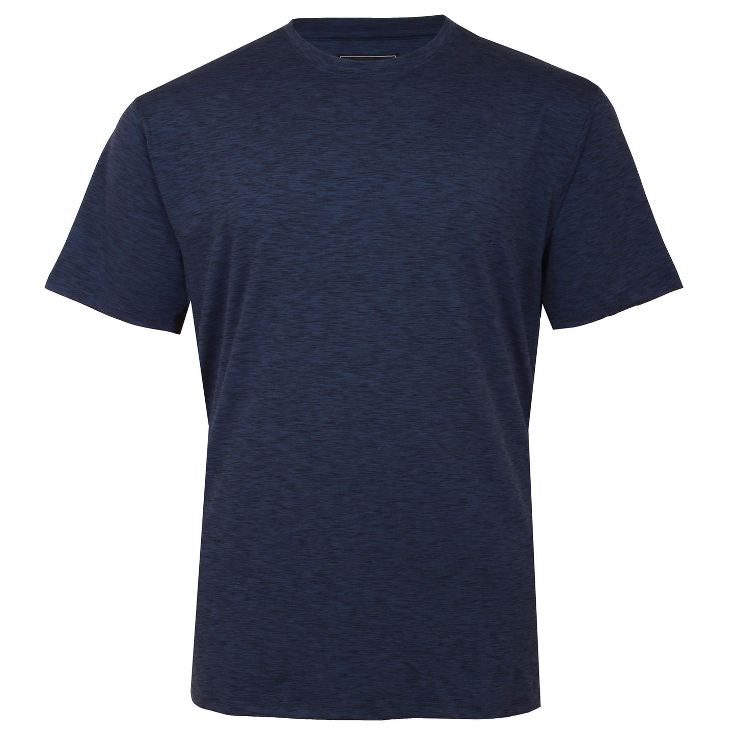 Kam Jeans Plus Size Active Performance Marl T-Shirt Indigo
