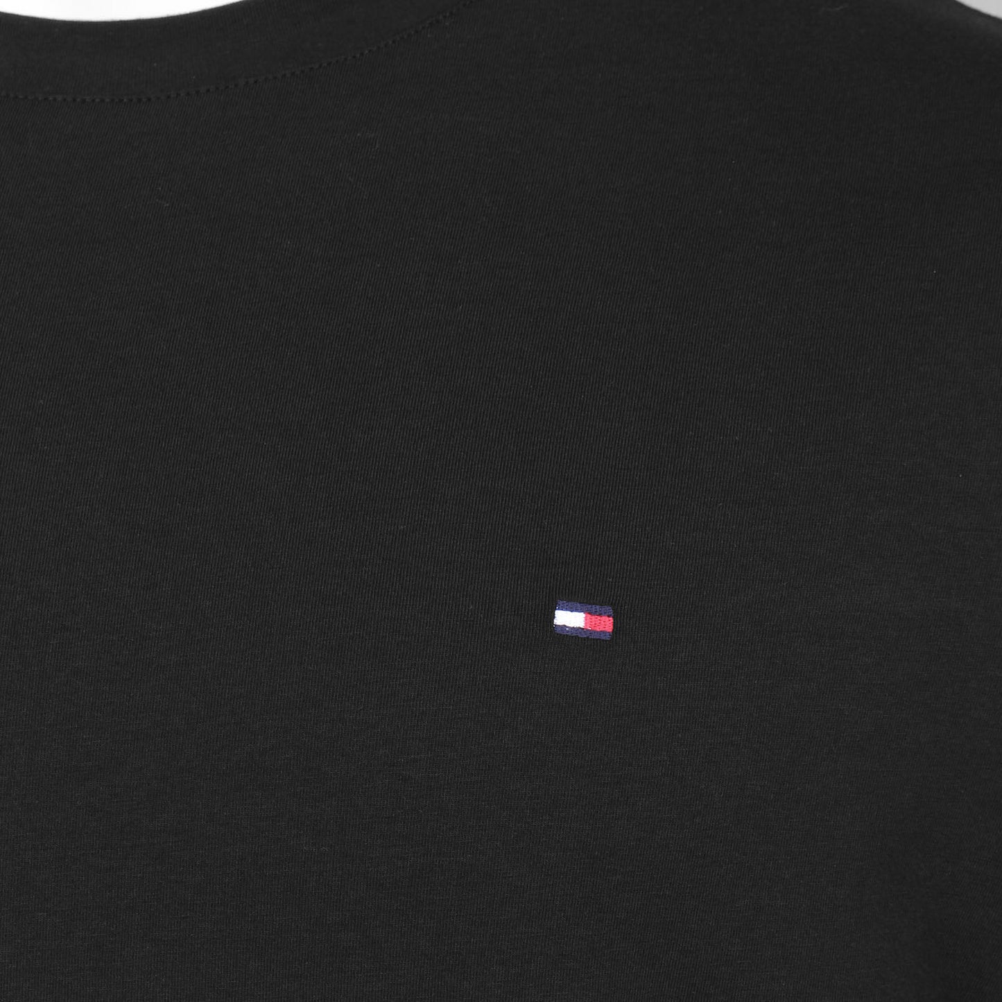 Tommy Hilfiger Plus Size Slim Fit Stretch L/S T-Shirt Black