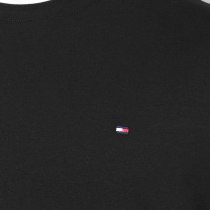 Tommy Hilfiger Plus Size Slim Fit Stretch L/S T-Shirt Black