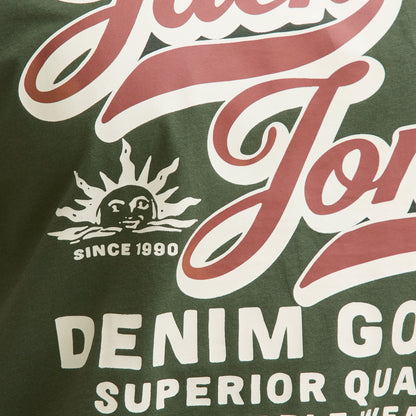 Jack & Jones Plus Size Logo O-Neck Aw25 T-Shit Duffel Bag