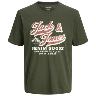 Jack & Jones Plus Size Logo O-Neck Aw25 T-Shit Duffel Bag