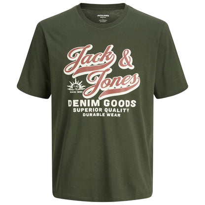 Jack & Jones Plus Size Logo O-Neck Aw25 T-Shit Duffel Bag