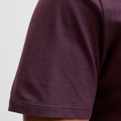 Jack & Jones Plus Size Logo O-Neck Aw25 T-Shit Plum Perfect