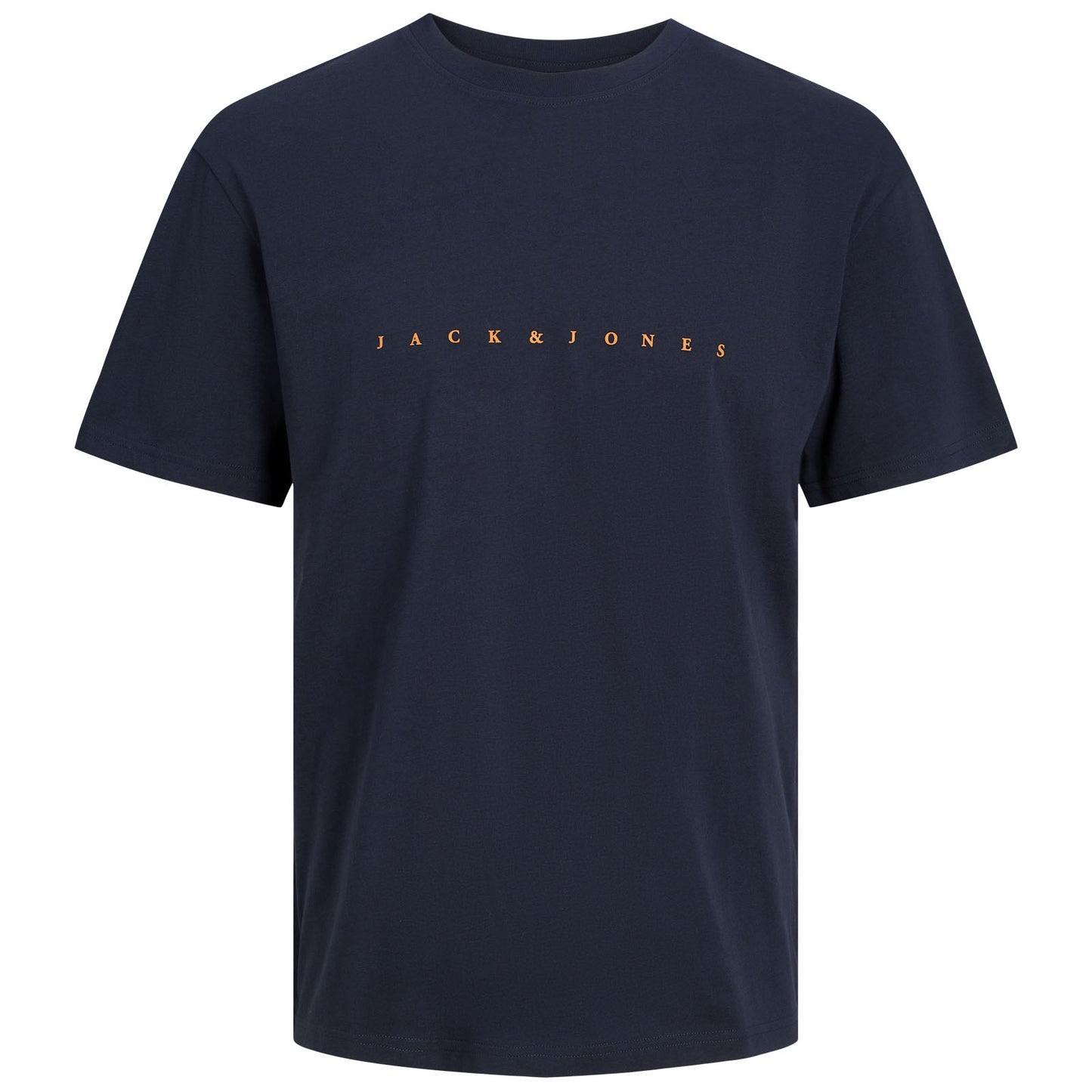 Jack & Jones Plus Size Star Crew T-Shirt Dark Navy