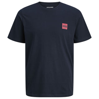Jack & Jones Plus Size Brandy Logo T-Shirt Sky Captain