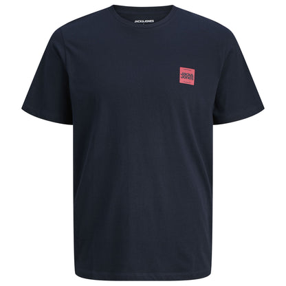 Jack & Jones Plus Size Brandy Logo T-Shirt Sky Captain