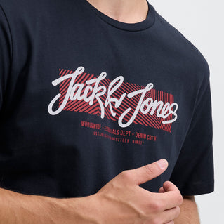 Jack & Jones Plus Size Urban Crew T-Shirt Sky Captain