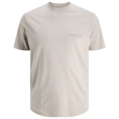 Jack & Jones Plus Size Union Back Print T-Shirt Paloma