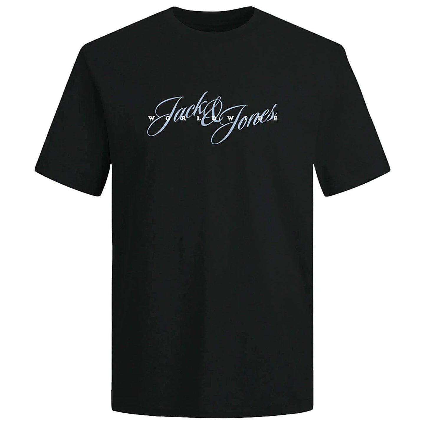 Jack & Jones Plus Size Inwood Crew T-Shirt Black
