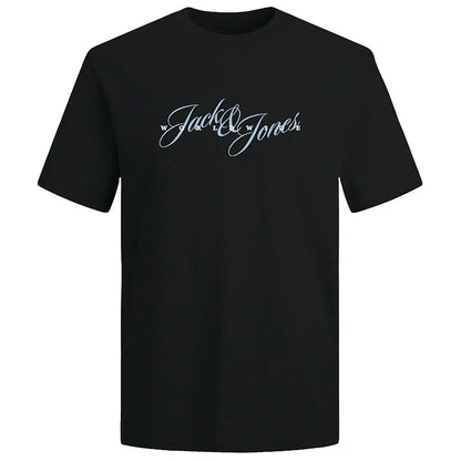 Jack & Jones Plus Size Inwood Crew T-Shirt Black