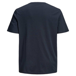 Espionage Plus Size T440 Abstract Lion T-Shirt Navy
