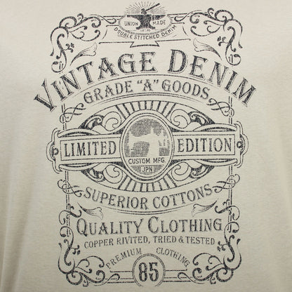 Kam Jeans Plus Size Vintage Denim T-Shirt Abbey Stone