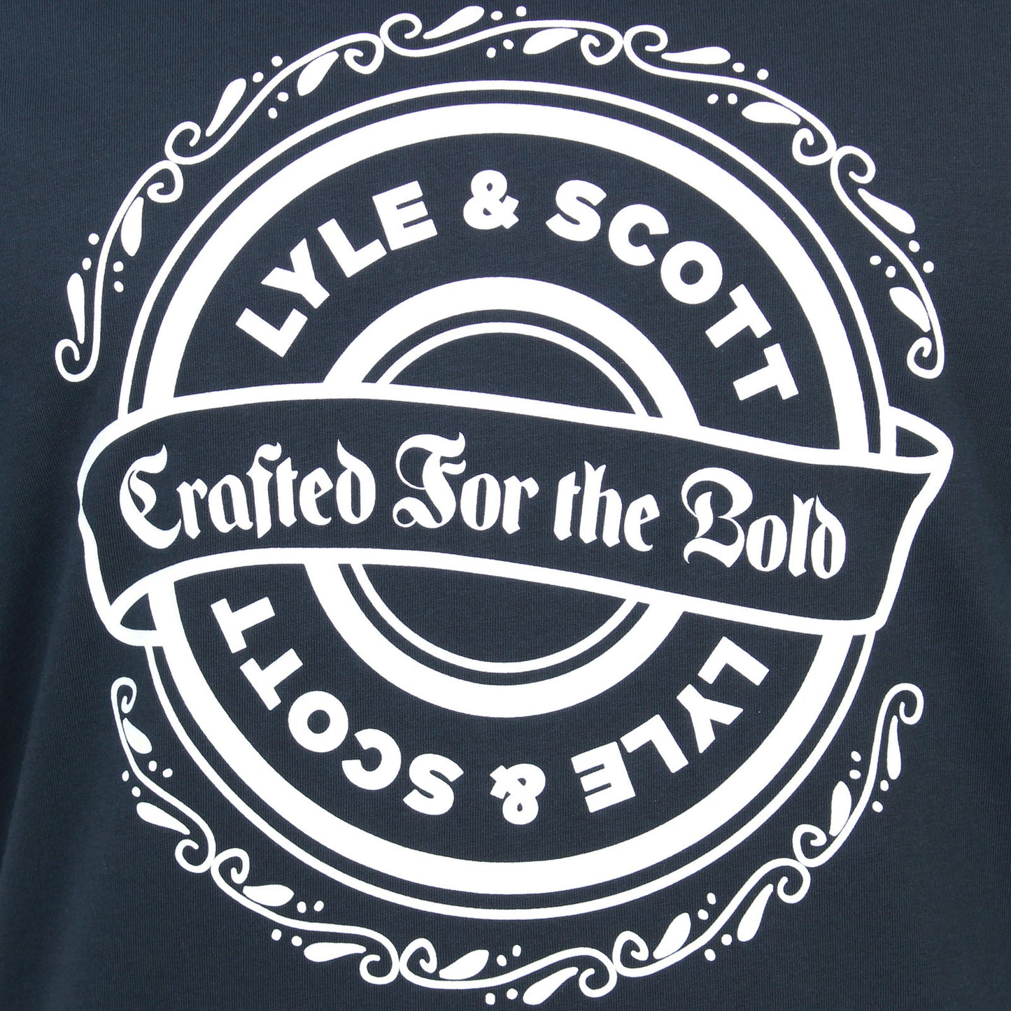Lyle & Scott Plus Size Crafted For The Bold T-Shirt Dark Navy
