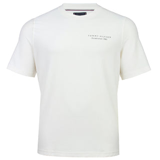 Tommy Hilfiger Plus Size Back Photo Print Graphic T-Shirt Ivory Petal