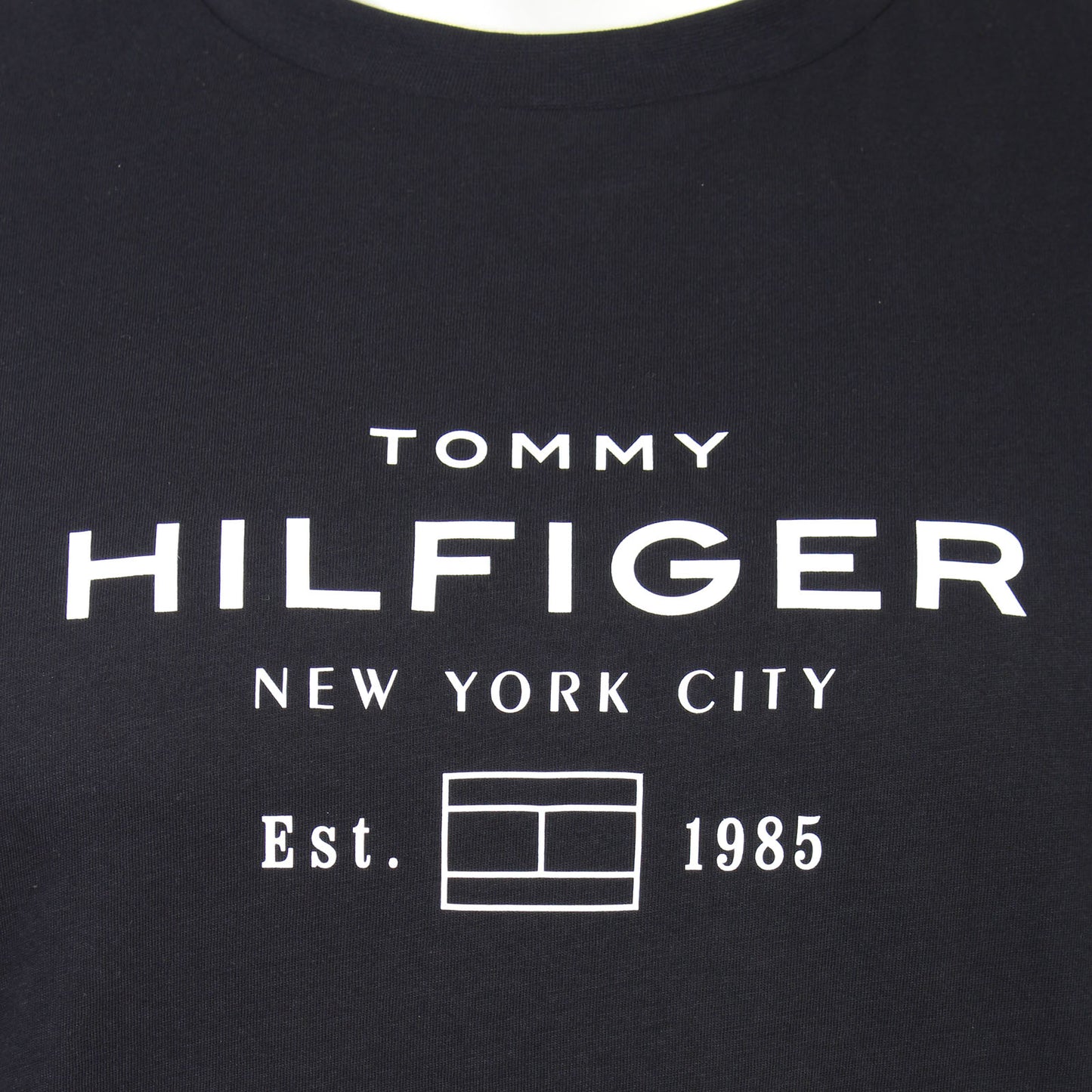 Tommy Hilfiger Plus Size Stack Graphic T-Shirt Black