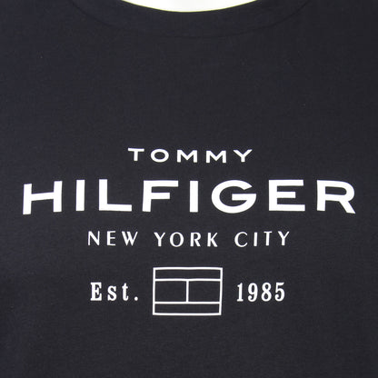 Tommy Hilfiger Plus Size Stack Graphic T-Shirt Black