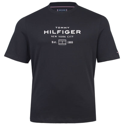 Tommy Hilfiger Plus Size Stack Graphic T-Shirt Black