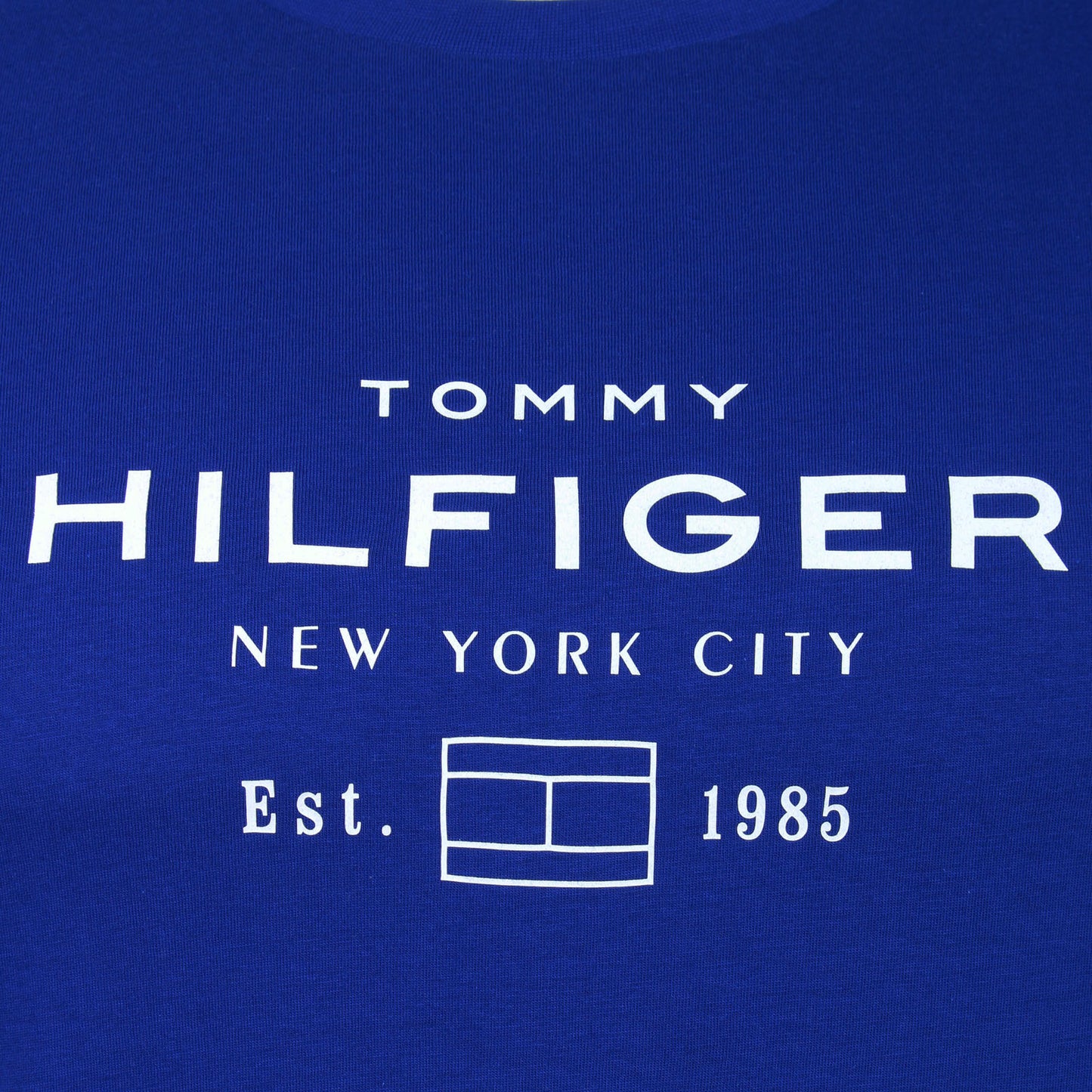 Tommy Hilfiger Plus Size Stack Graphic T-Shirt Wedge Blue