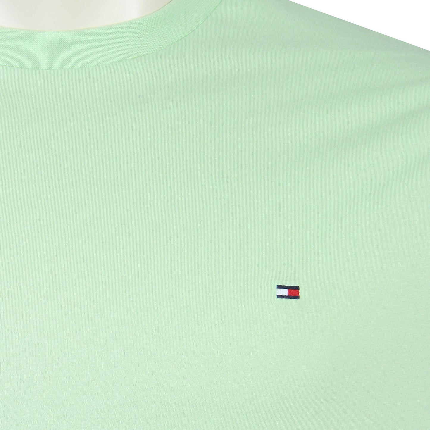 Tommy Hilfiger Plus Size Regular Solid T-Shirt Opal Green