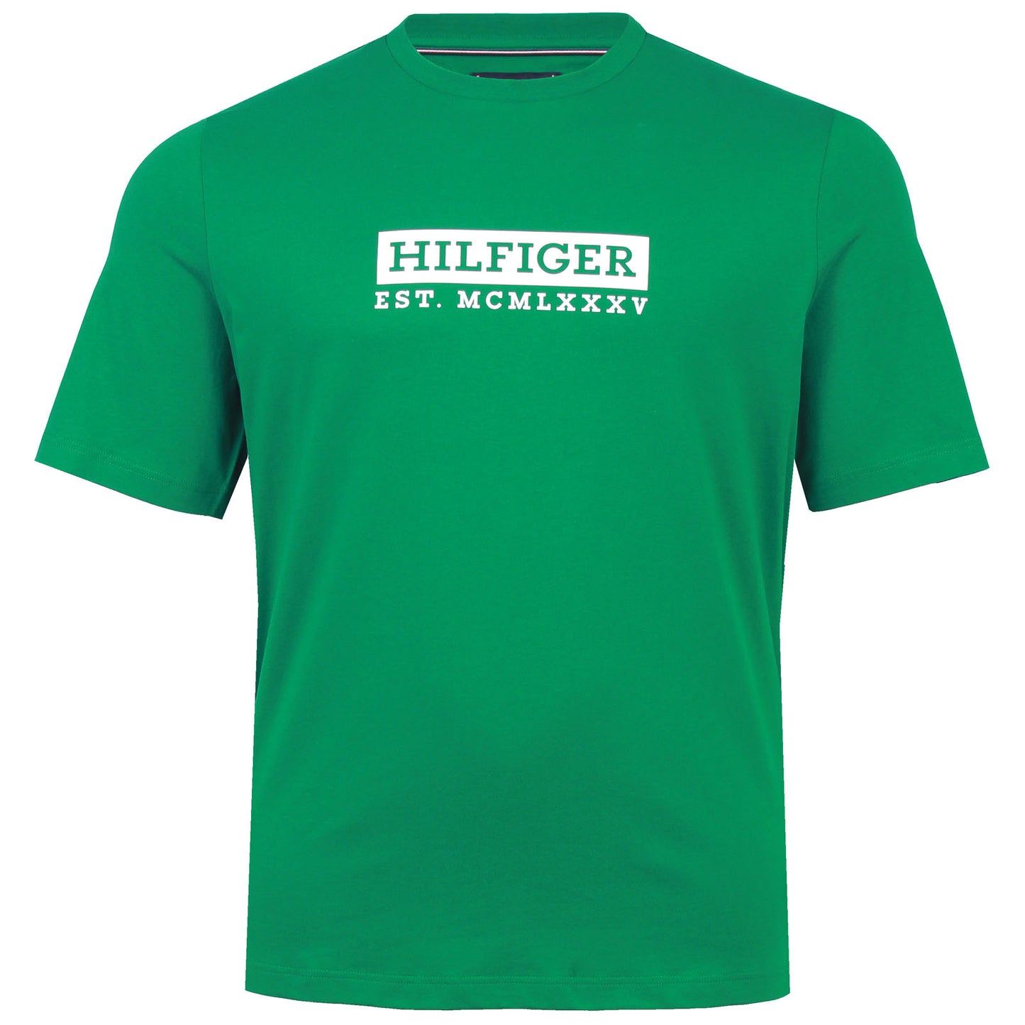 Tommy Hilfiger Plus Size Colour Graphic T-Shirt Nouveau Green