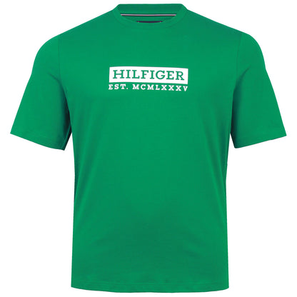 Tommy Hilfiger Plus Size Colour Graphic T-Shirt Nouveau Green