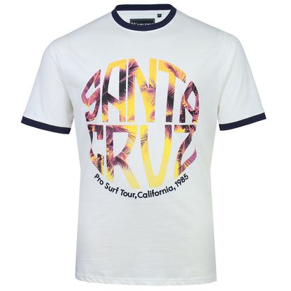 Kam Jeans Plus Size Santa Cruz T-Shirt Snow White