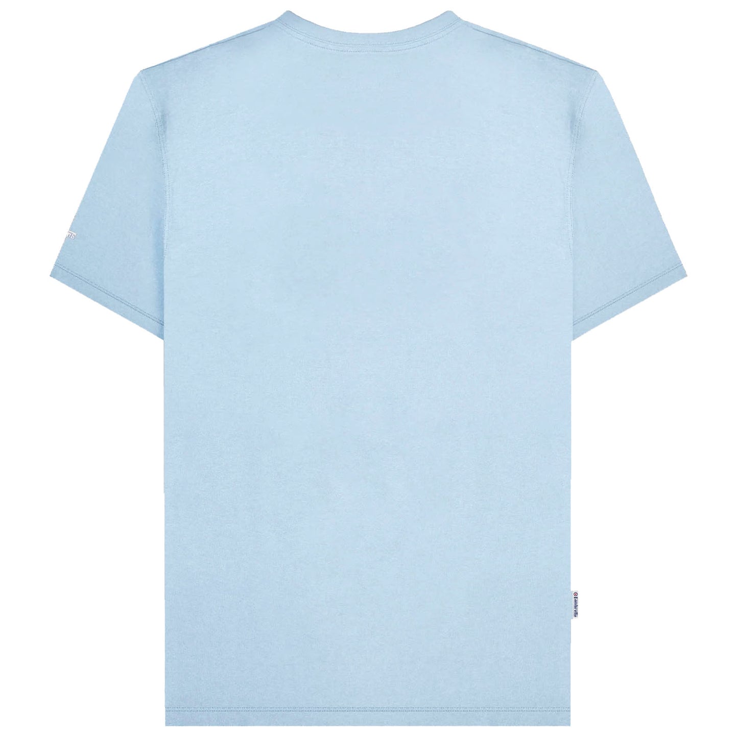 Lambretta Plus Size Fade Racing Stripe T-Shirt Sky