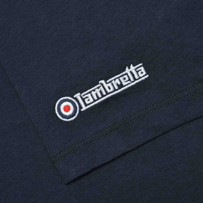 Lambretta Plus Size Scooter T-Shirt Navy