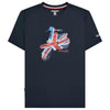 Lambretta Plus Size Scooter T-Shirt Navy