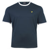 Lyle & Scott Plus Size Ringer T-Shirt Dark Navy