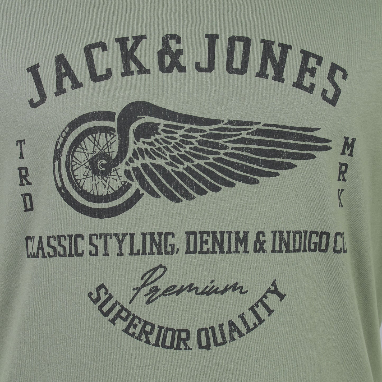 Jack & Jones Plus Size Robar T-Shirt Four Leaf Clover