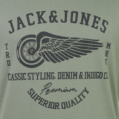 Jack & Jones Plus Size Robar T-Shirt Four Leaf Clover