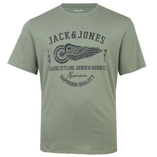 Jack & Jones Plus Size Robar T-Shirt Four Leaf Clover