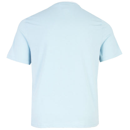 Lyle & Scott Plus Size Tipped T-Shirt Fresh Water/White