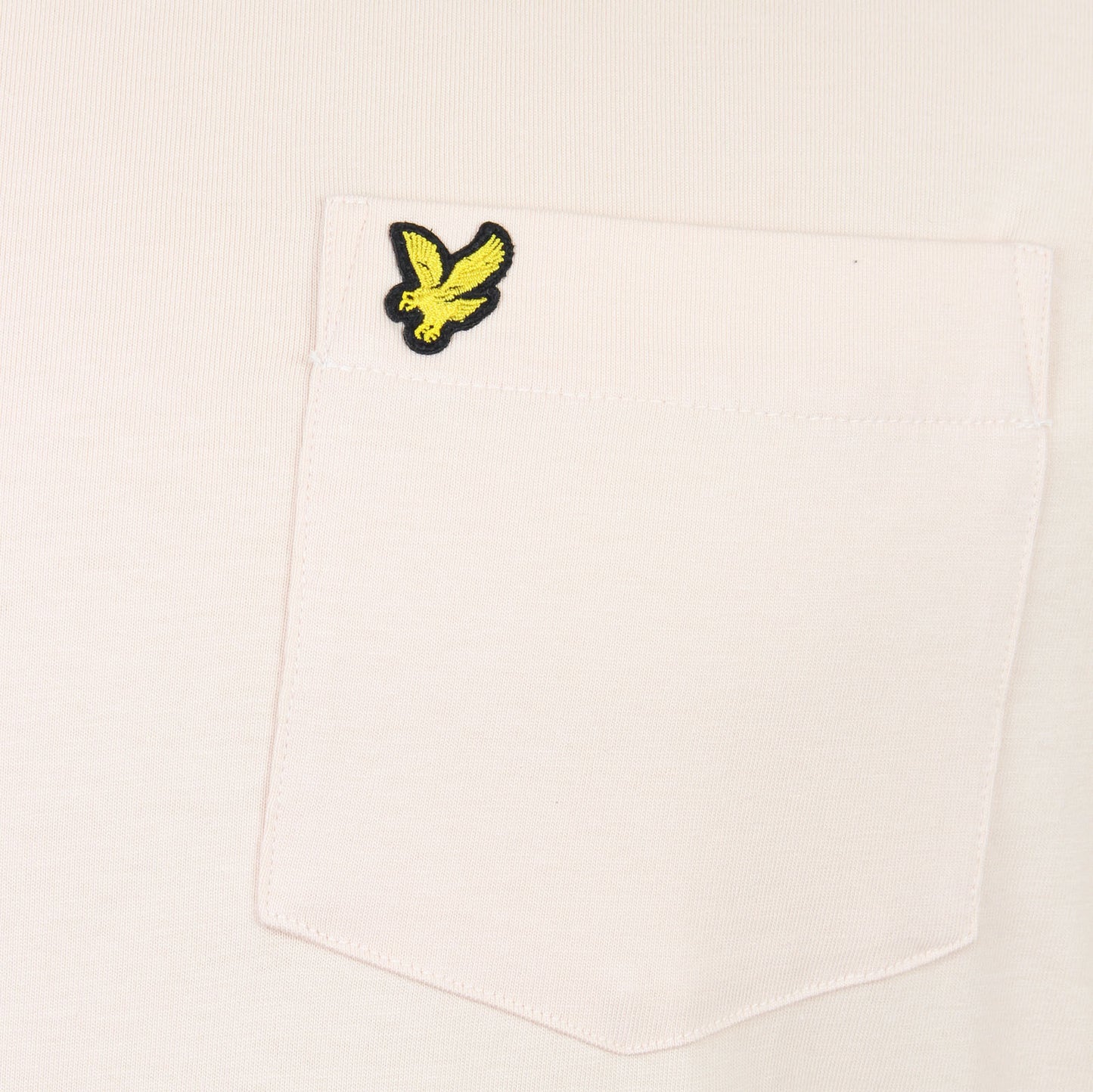 Lyle & Scott Plus Size Pocket T-Shirt Parchment